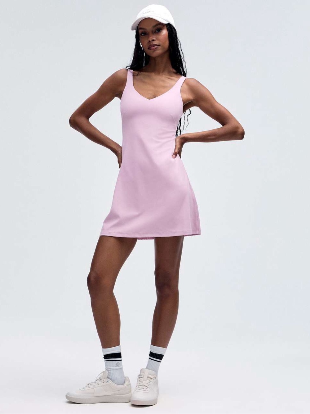 Lululemon Align Dress Vita Pink Size 4 Built-In Shorts Athletic Tennis